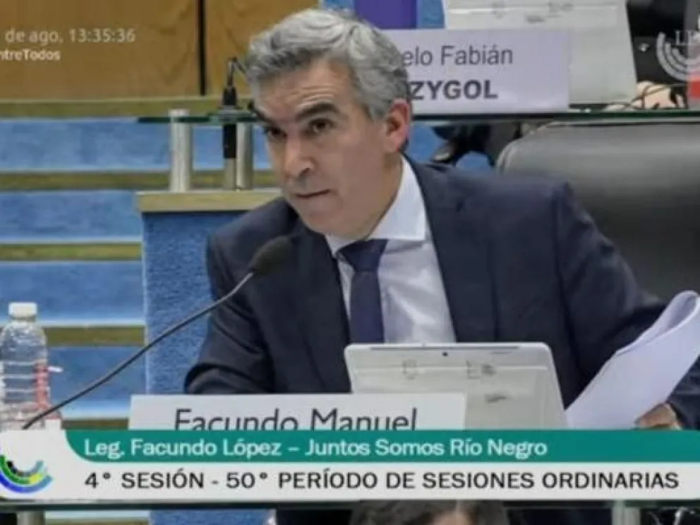 López: "Los rionegrinos están felices cuando gobierna Juntos Somos Río Negro"