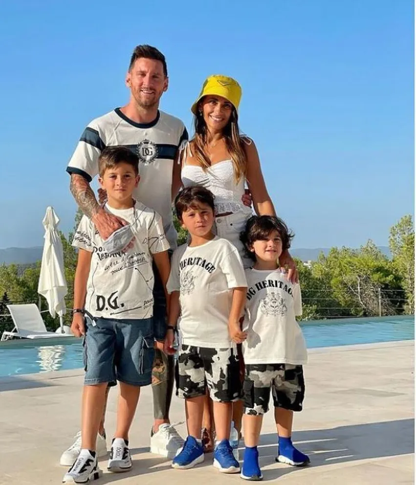 La tierna excusa que utilizó Messi para convencer a sus hijos de ir a París