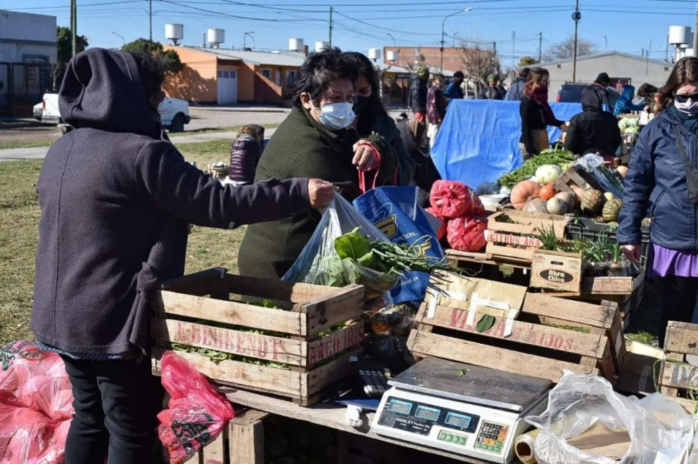 Exitosa feria agroecológica en el barrio Castello