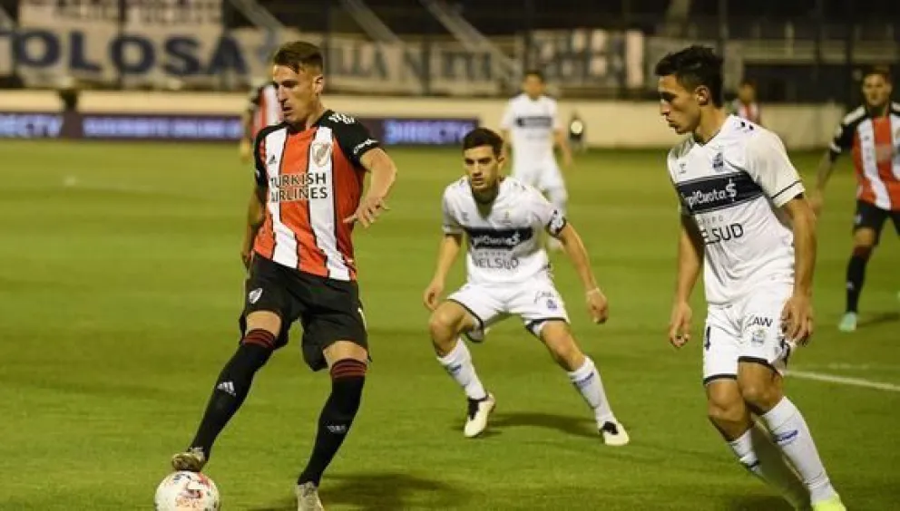 River empató 1 a 1 ante Gimnasia en La Plata