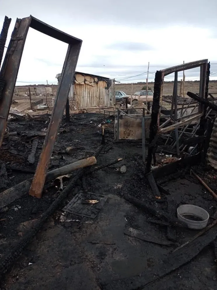 Mejora Sebastián, el bebé cuya familia perdió todo en un incendio