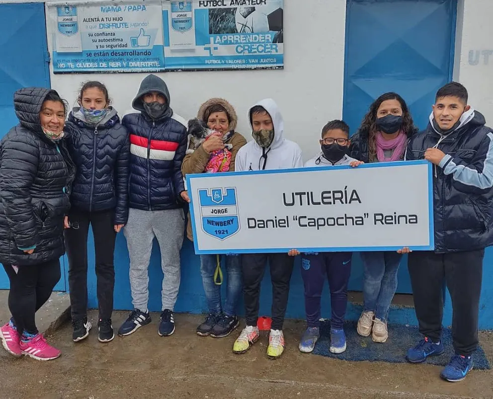 Emotivo gesto de Jorge Newbery para recordar a "Capocha" Reina