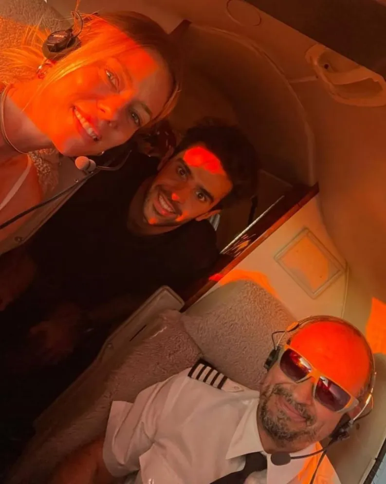 Nicole Neumann venció su fobia a volar gracias a Manu Urcera
