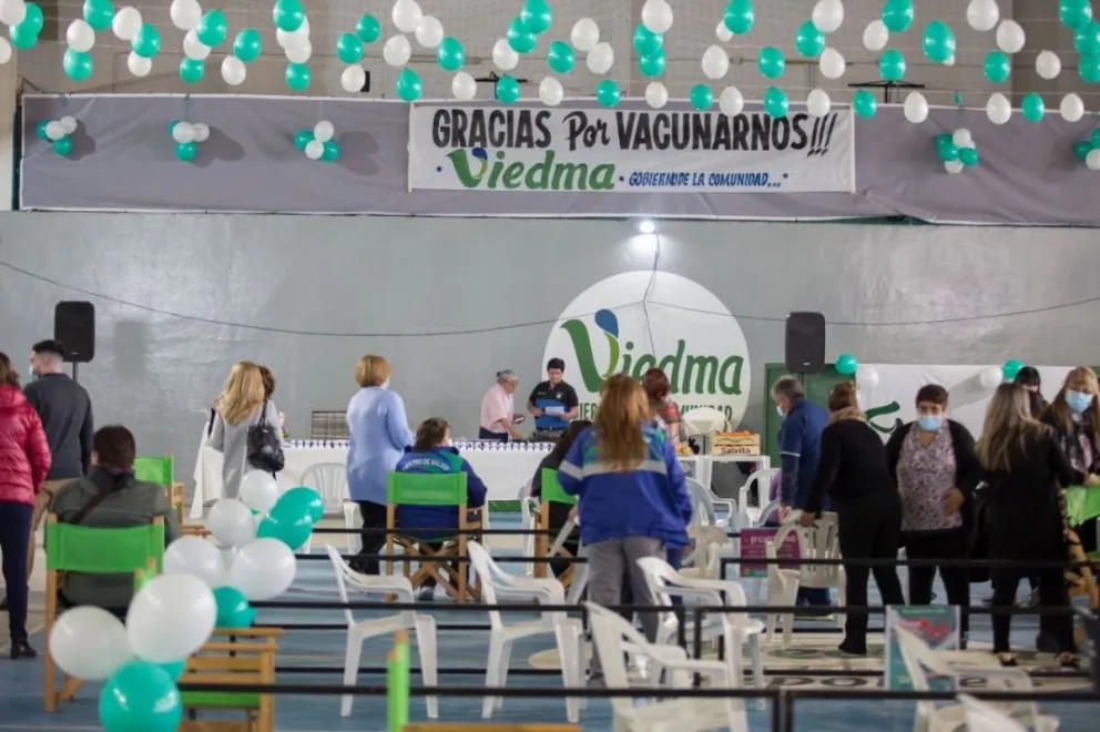 Merecido reconocimiento a los responsables de aplicar más de 73 mil vacunas en Viedma