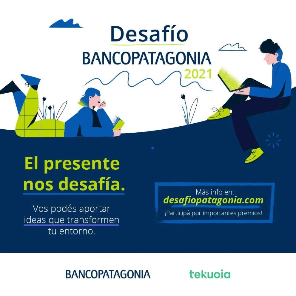 Banco Patagonia convoca a los estudiantes de escuelas medias a proponer ideas para mejorar su entorno