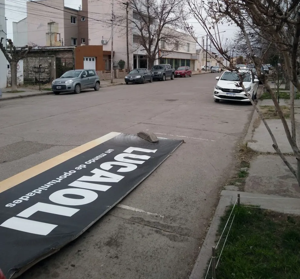 Vecinos de Viedma se organizaron para frenar un cartel