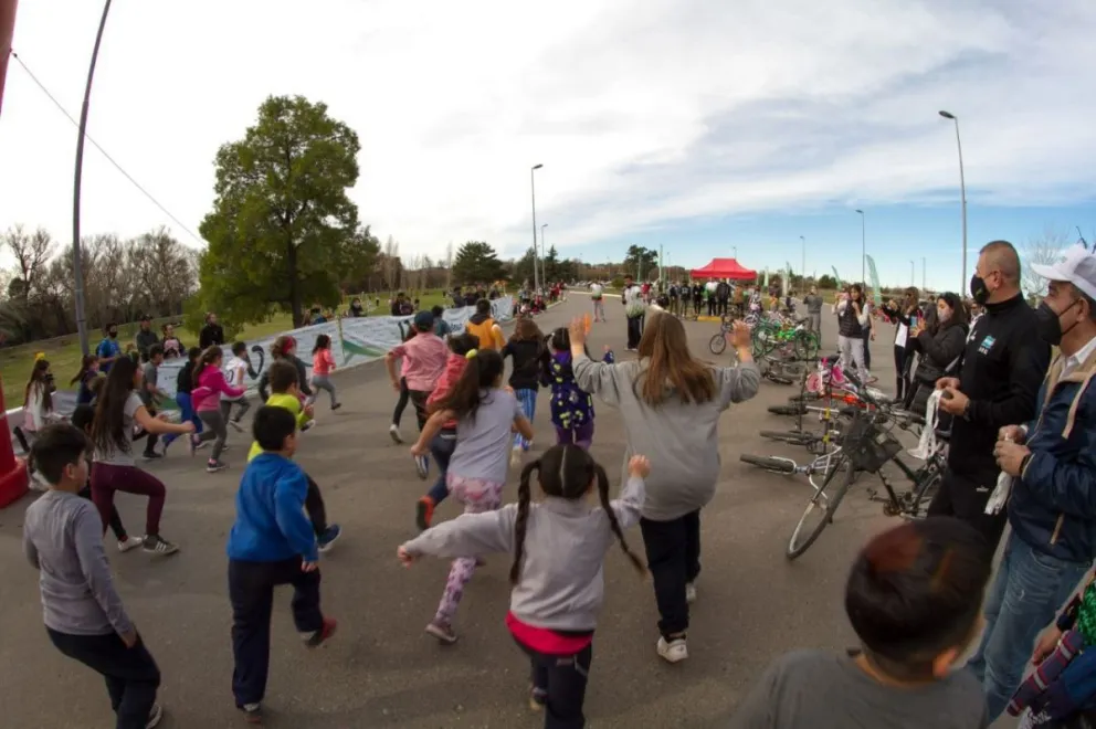 El parque Ferreira se llenó de ruedas