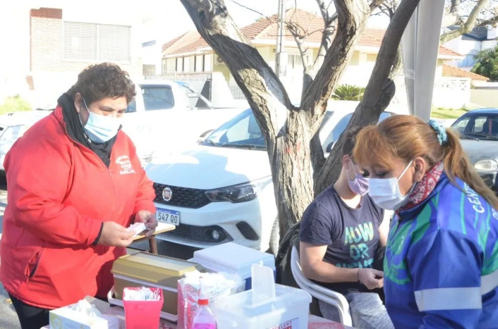 Festejos y vacunas: habrá pinchazos esta tarde en el barrio San Martín