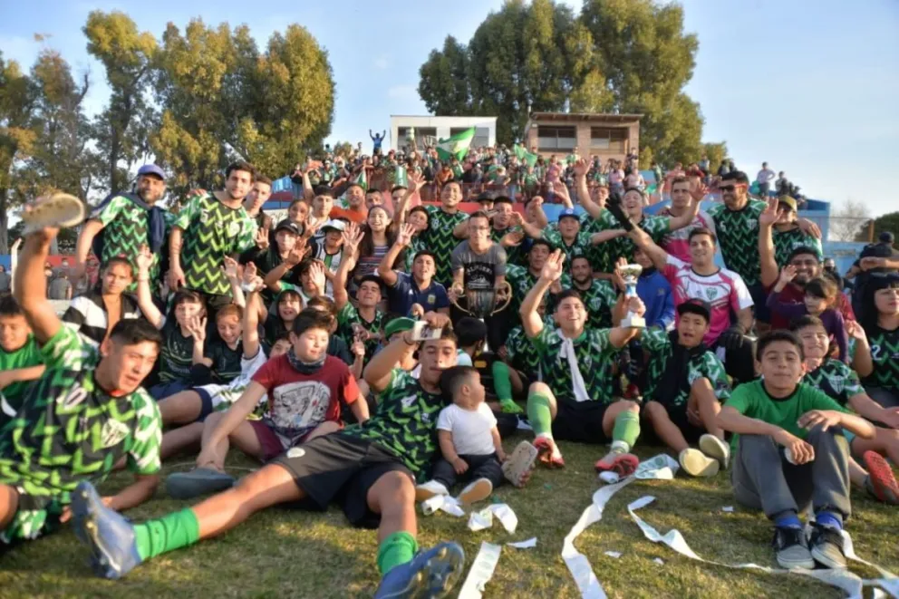 La sensación de los campeones del barrio