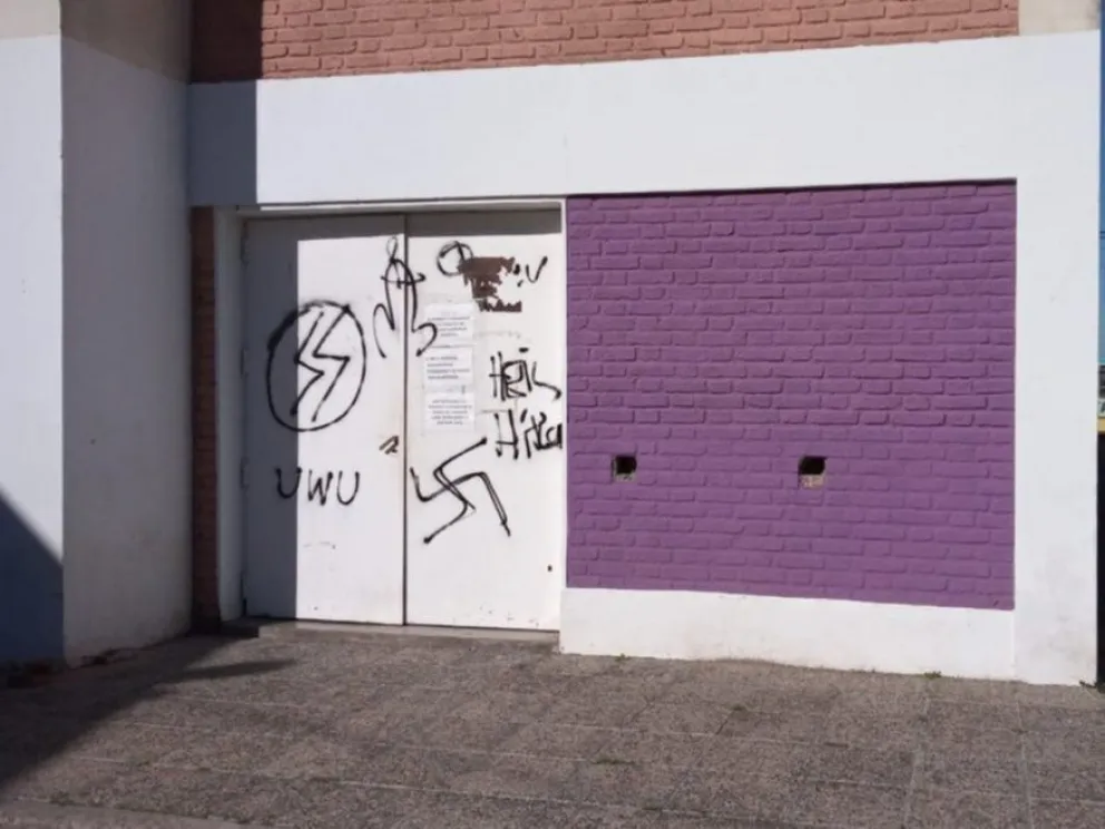 Pintadas nazis: Desestiman la denuncia presentada por Cader