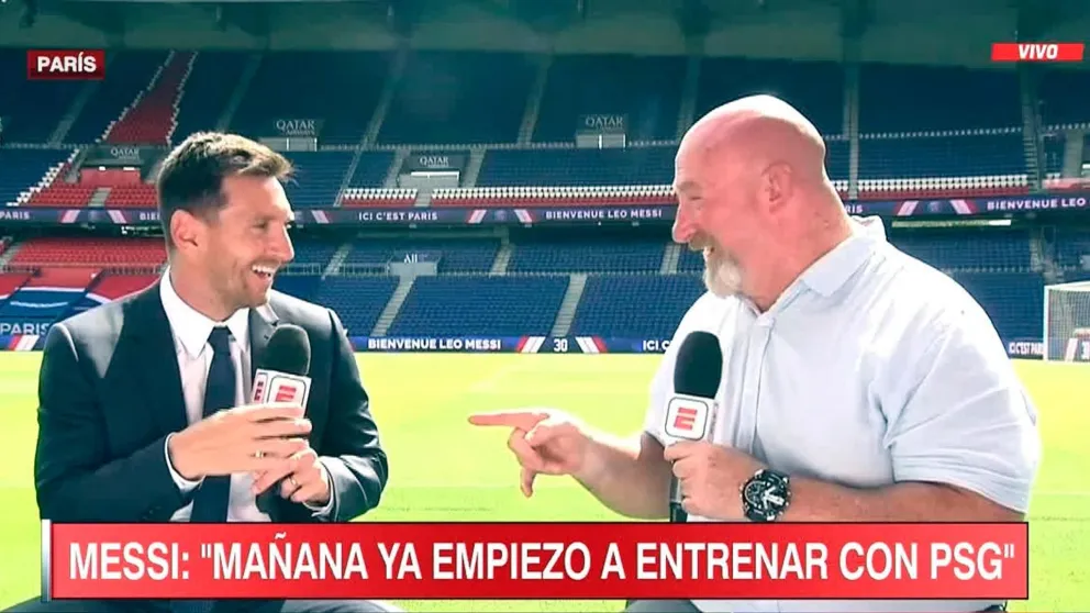 Viral: el desopilante tuit de Christian Martin en el debut de Messi