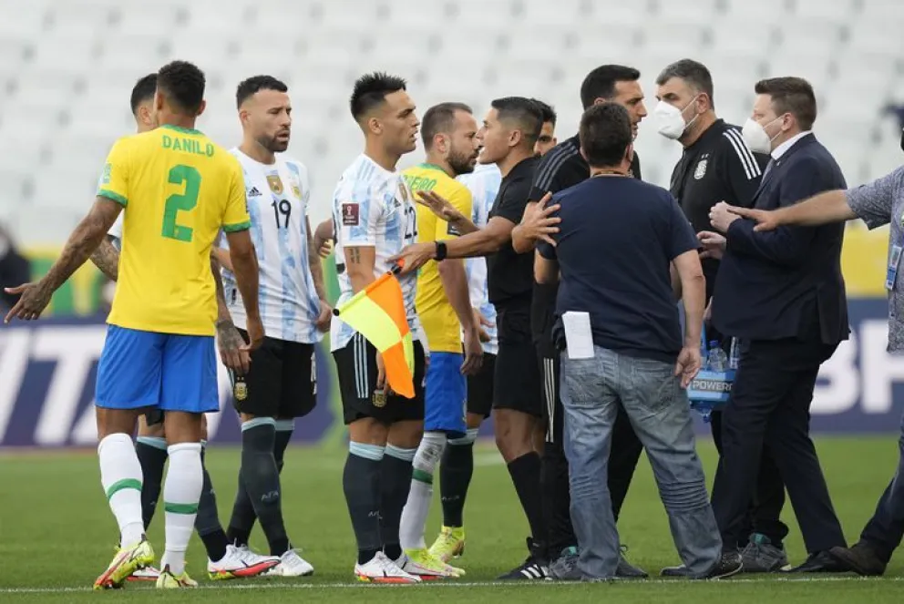 Argentina podría ganar los puntos ante Brasil tras la suspensión