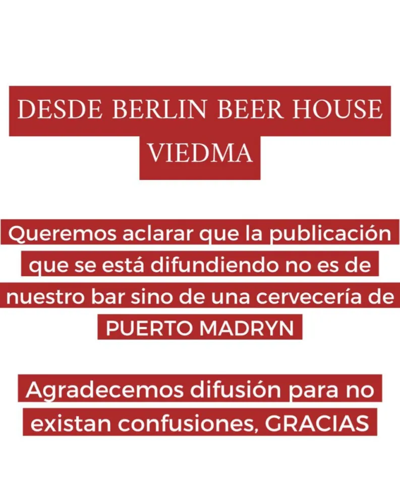 Dueño de Berlín desesperado por una denuncia contra un local con su mismo nombre
