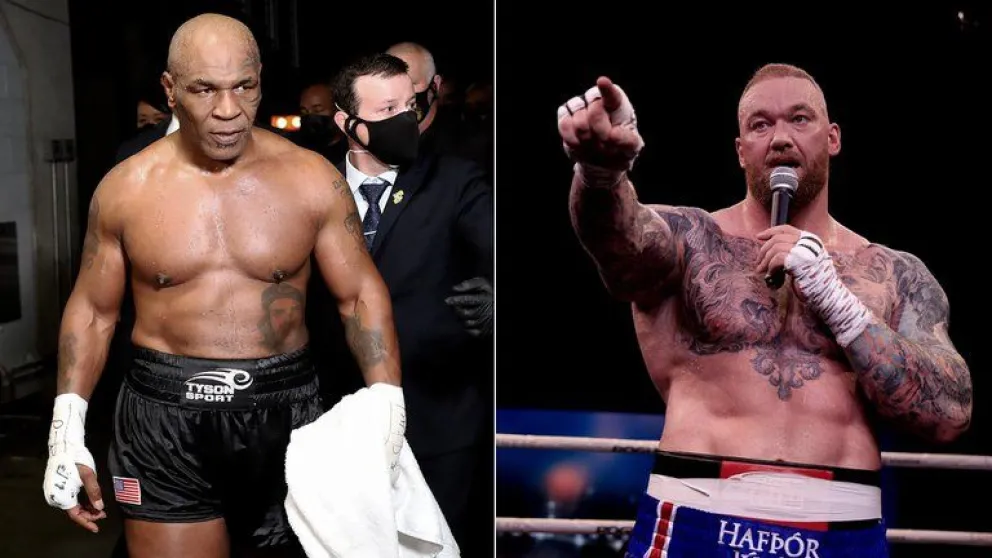¿Aceptará el desafío? La Montaña de Game of Thrones quiere pelear con Mike Tyson