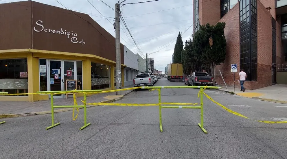 Belgrano cortada momentáneamente por la llegada de las urnas