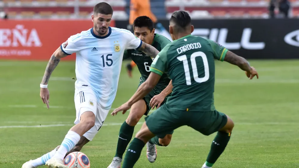 Argentina-Bolivia: horario, TV y formaciones del partido por las Eliminatorias