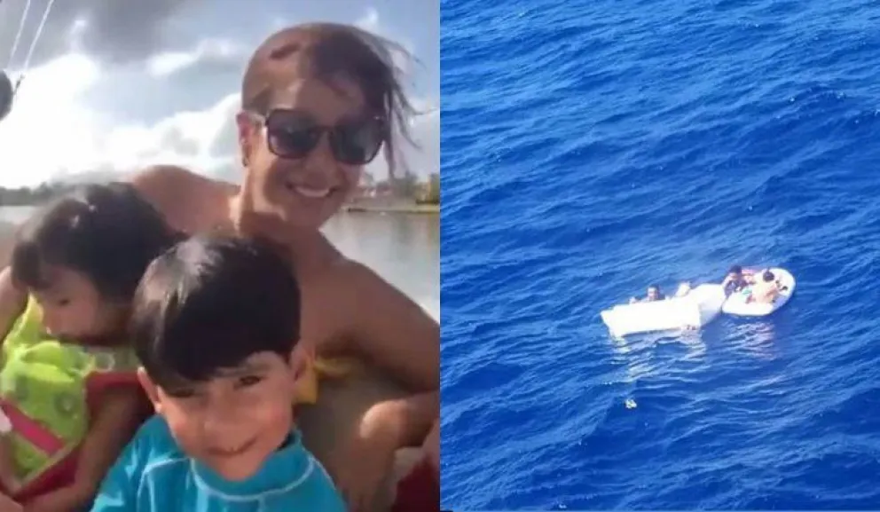 Naufragio: Rescatan a dos niños a la deriva abrazados al cadáver de su madre