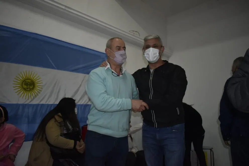 Julio Costantino agradeció a la militancia que lo hizo ganador