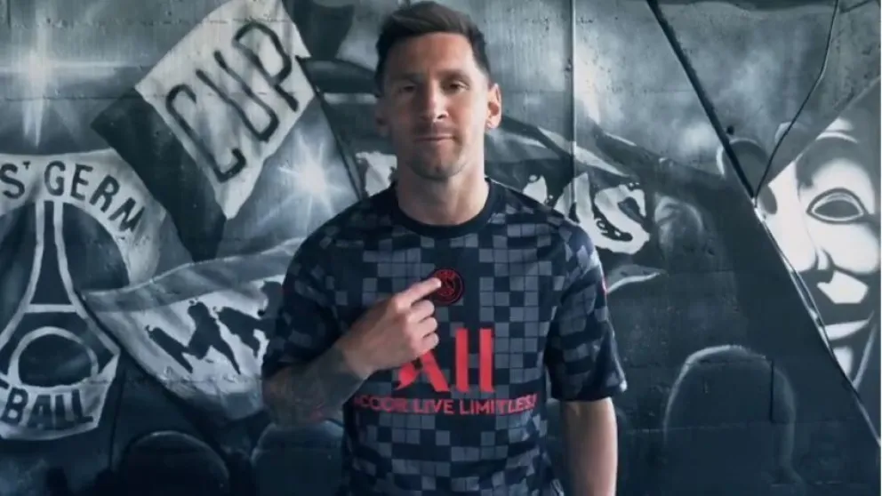 Video: Con Leo Messi como protagonista, PSG presentó su nueva camiseta