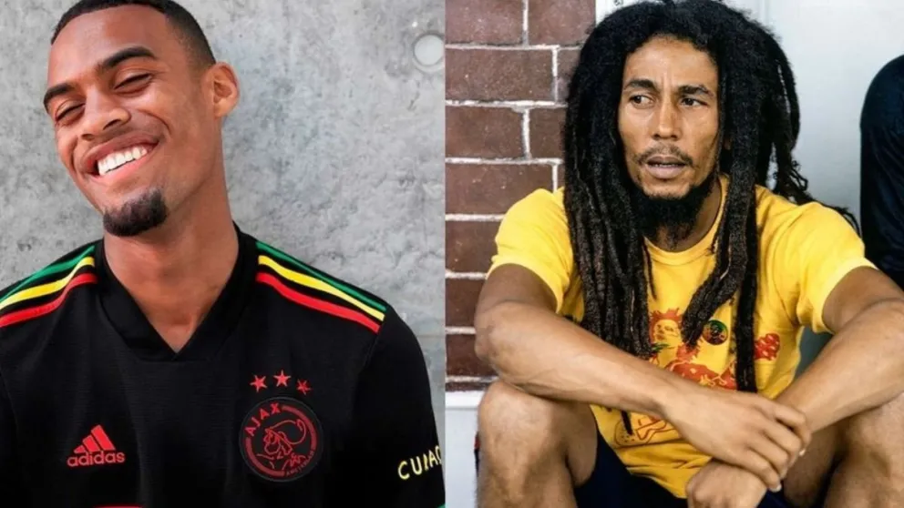 Polémica: la UEFA le prohibió al Ajax usar la camiseta inspirada en Bob Marley