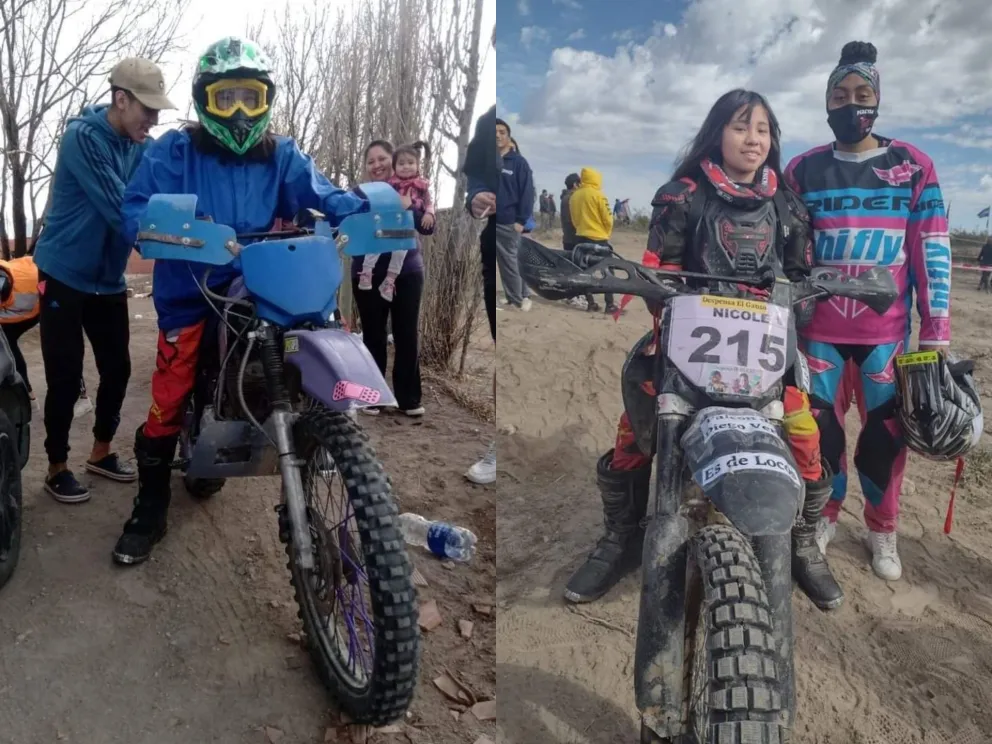 Las mujeres rionegrinas impulsan una categoría femenina de enduro cross