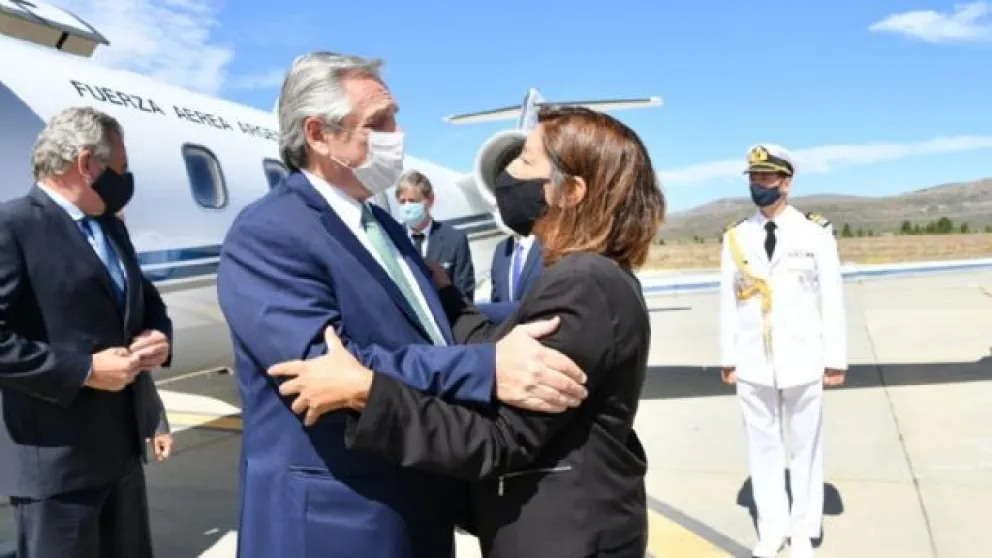 Carreras tomó postura y brindó apoyo al presidente Alberto Fernández