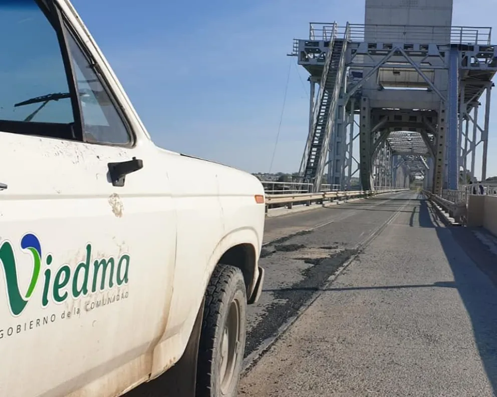 Hubo arreglos en el puente viejo