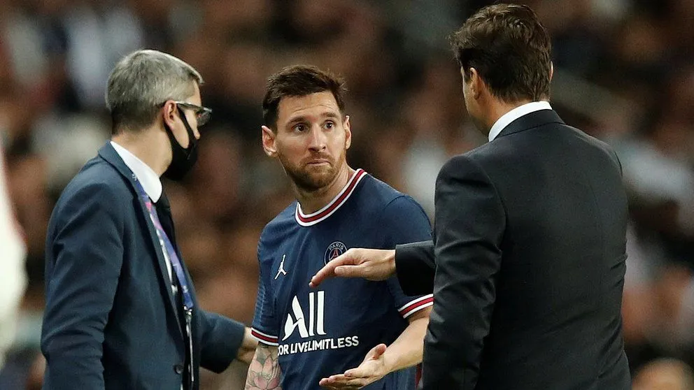 Viral: el gesto de Messi cuando fue reemplazado en su partido debut en el PSG
