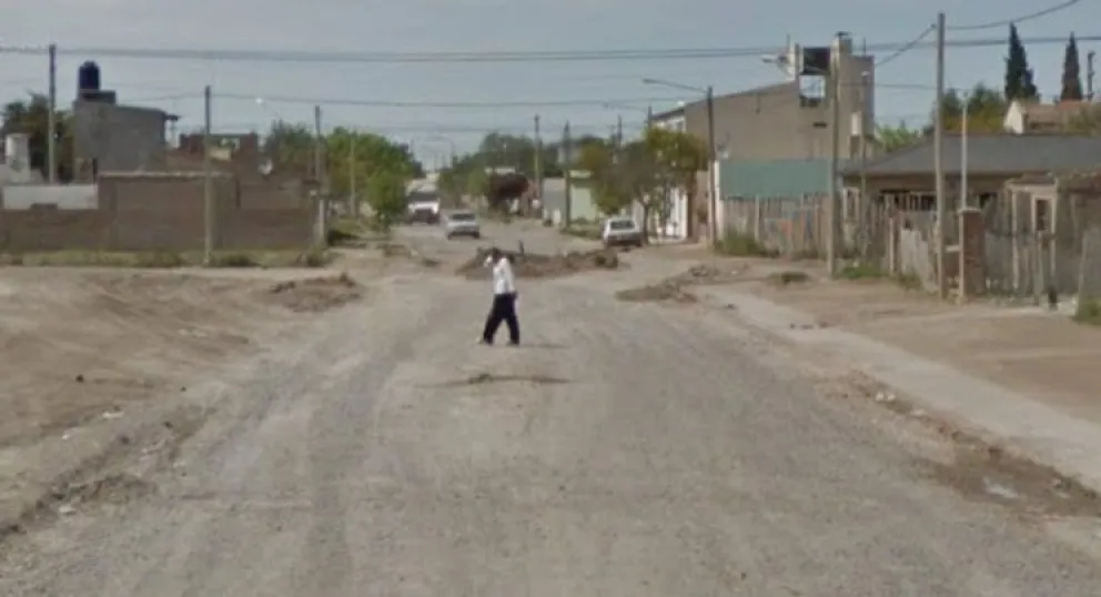 Se vino de El Cóndor para pelear en la calle