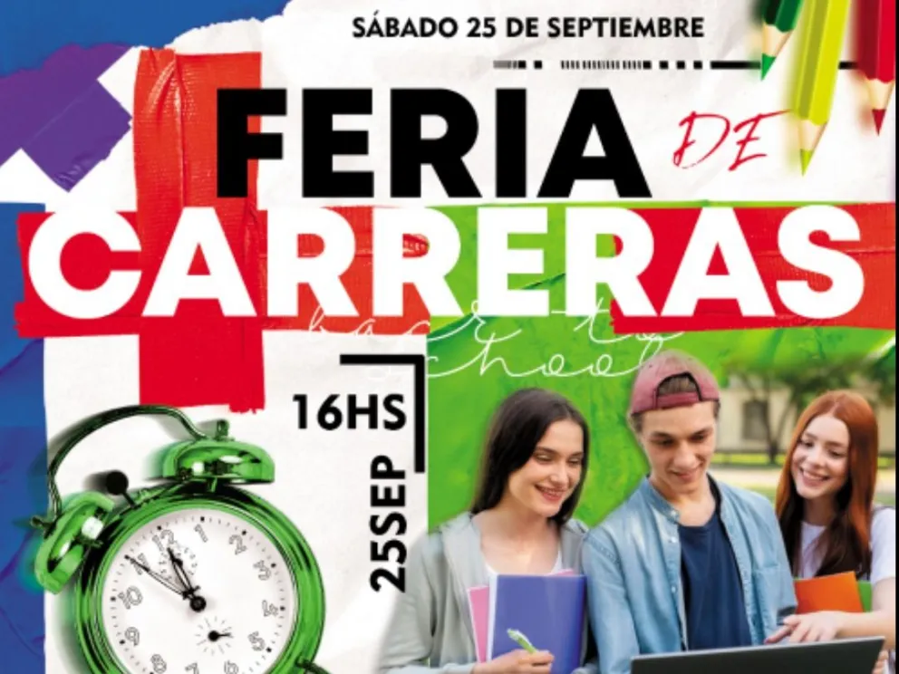 Feria de Carreras: la RED.U expondrá las ofertas académicas para la Comarca