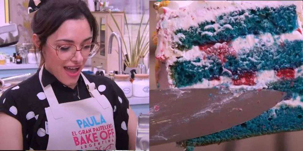 Receta de Bake Off: La torta blue velvet que el jurado elogió