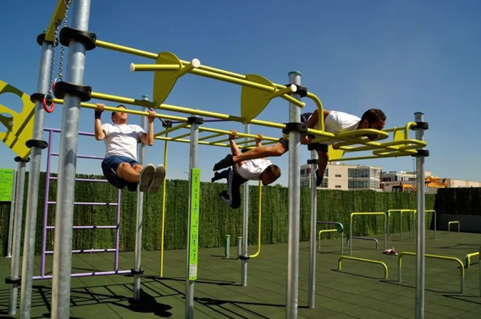 El mundo del fitness crecerá en los paseos públicos de la mano de Pesatti
