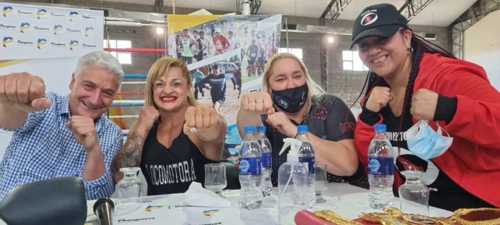 Zara recibió a la séxtuple campeona de boxeo, Alejandra "Locomotora" Oliveras