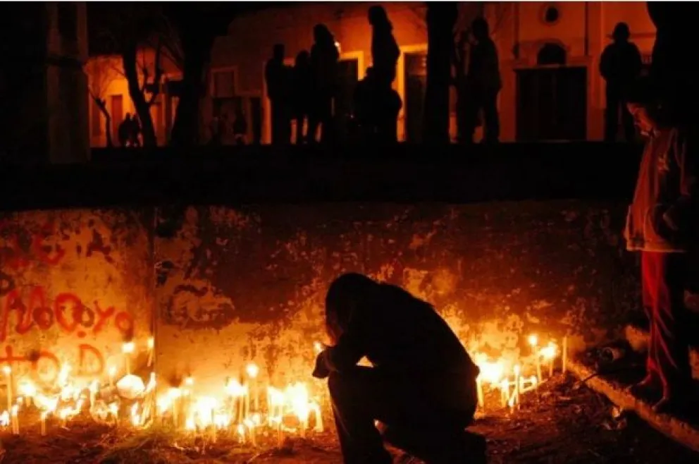 Las imágenes más dolorosas de la masacre de Patagones