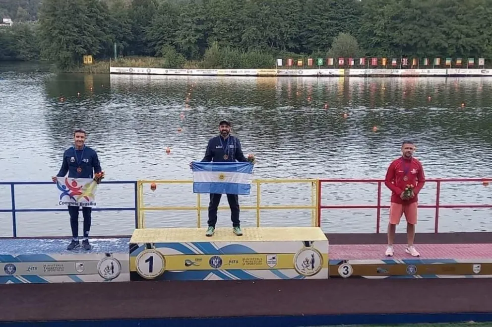Julián Algañaraz y su triunfo en el Mundial Master de Rumania: "La presencia de Brasil aumento el nivel de exigencia"