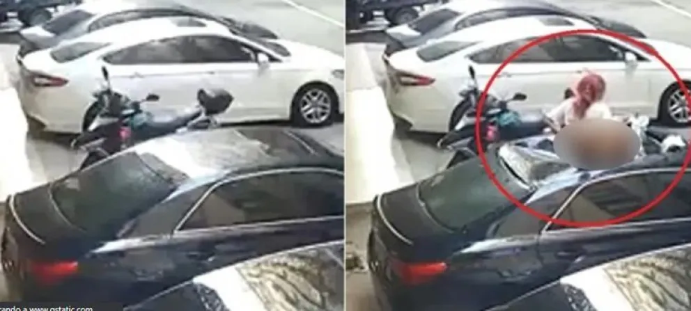 ¡Se salvó de milagro! Una mujer tenía sexo en un balcón, se resbaló y cayó al vacío 