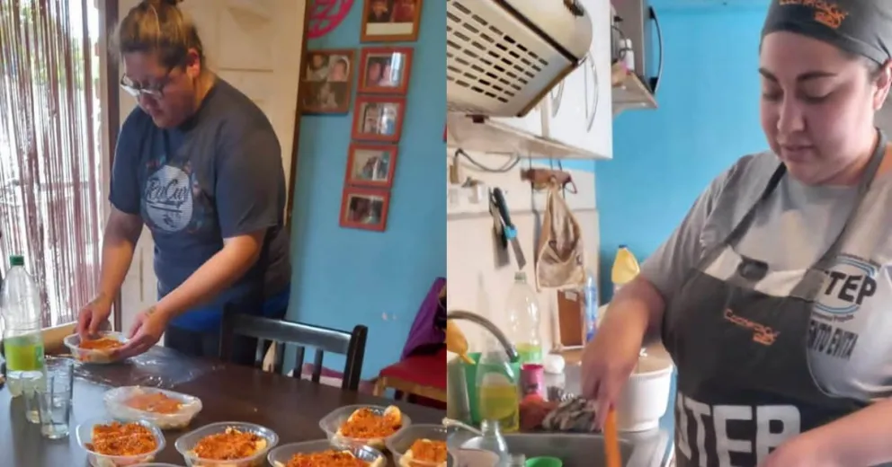 Organizadas para que los abuelos tengan merienda, cena y postre