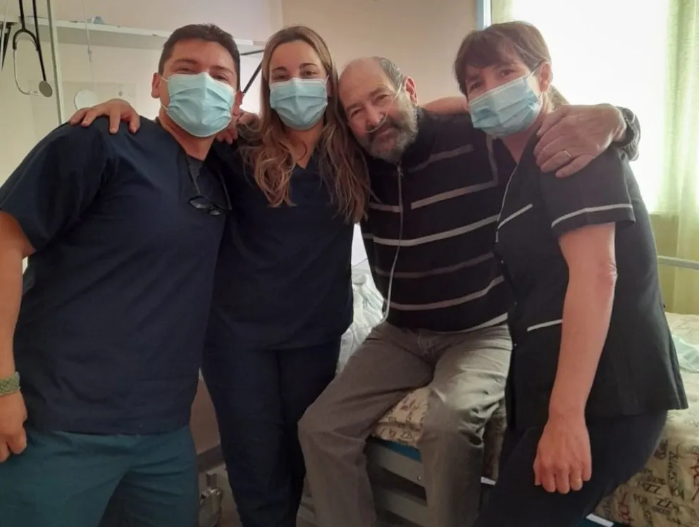 Festejos en el Zatti: Dejó la internación el último paciente afectado por Covid 19