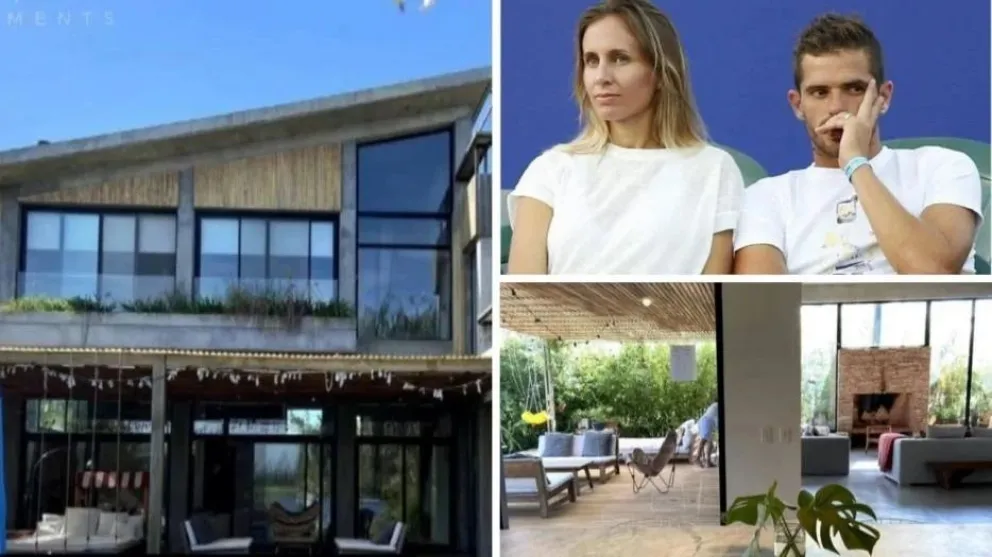 Los detalles de la exclusiva casa que Gago alquiló con su nueva novia