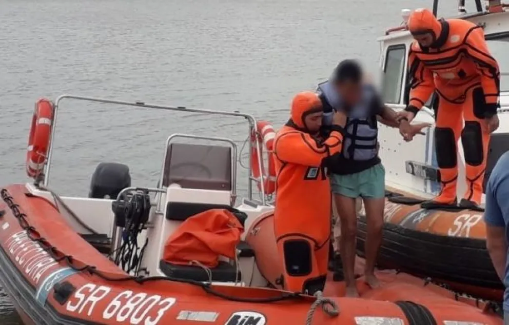 Seguridad en la navegación: Las tareas de la Prefectura Naval en San Blas