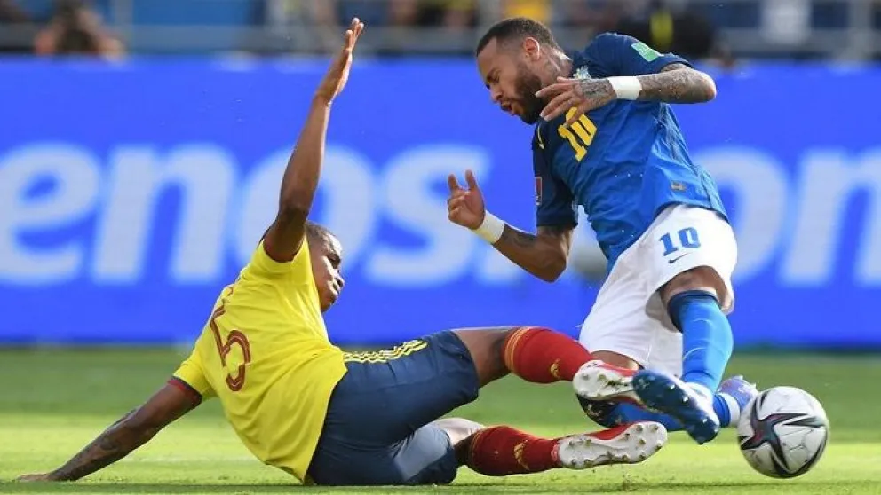 Colombia le robó los primeros puntos al líder Brasil