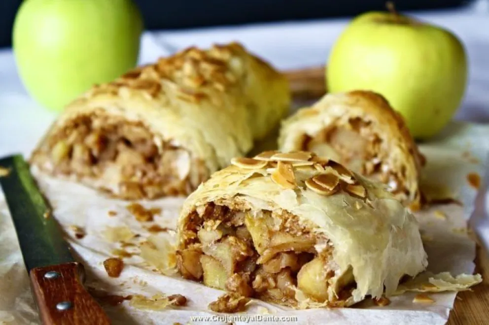 Strudel de manzana: Cómo preparar esta clásica receta de la cocina austríaca
