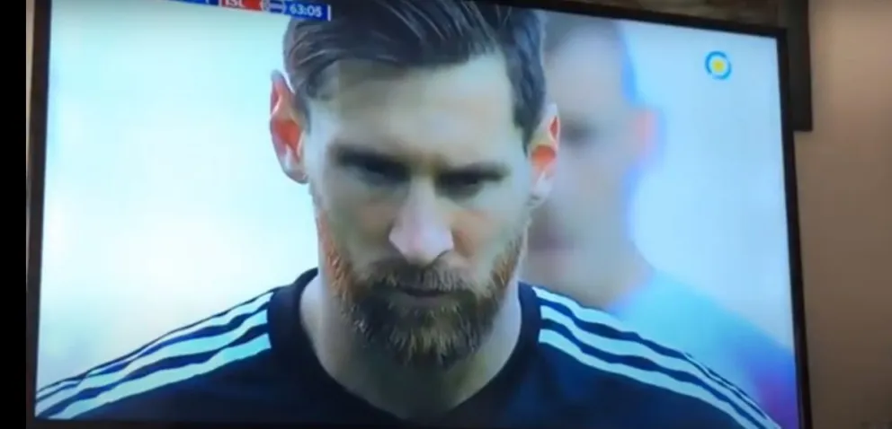 Le robaron el tele y no podrá ver el partido de Messi contra Perú