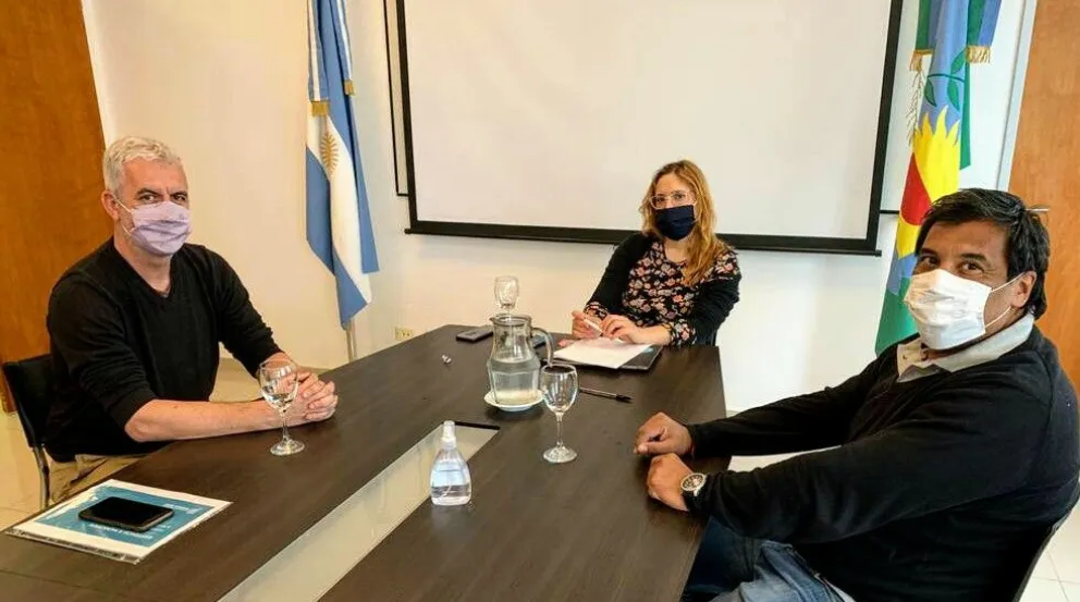 En conjunto, Zvenger y Nicolas García realizaron gestiones para Patagones