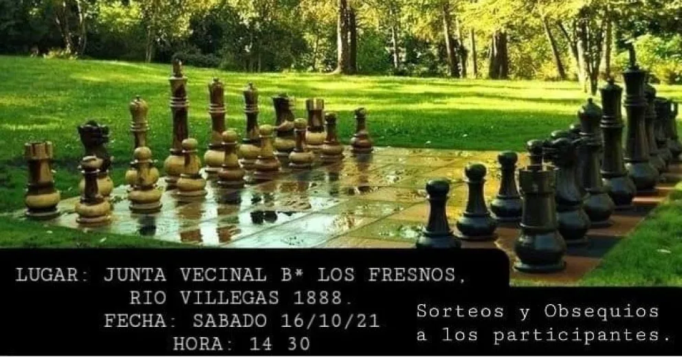 Viedma tendrá su primer festival de ajedrez infantil