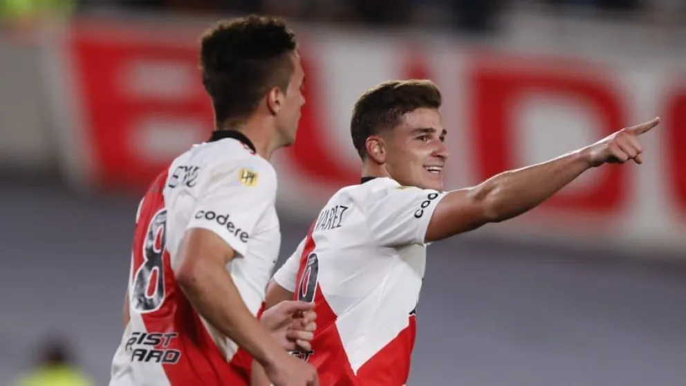 Con un show de goles de Julián Álvarez, River lo dio vuelta y venció 3 a 1 a San Lorenzo