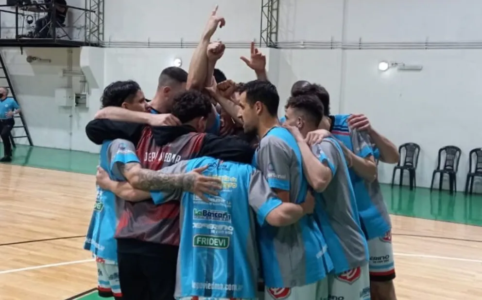  Liga Argentina: Depo Viedma cerró una gira ideal con una victoria categórica ante Villa Mitre