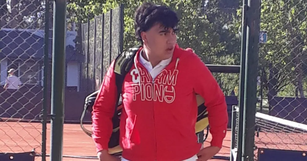 Un viedmense en el cuadro principal del Nacional de tenis