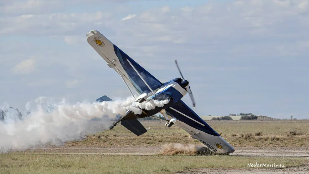 El Rans Team Argentina deslumbró a los vecinos de la Comarca con sus acrobacias 