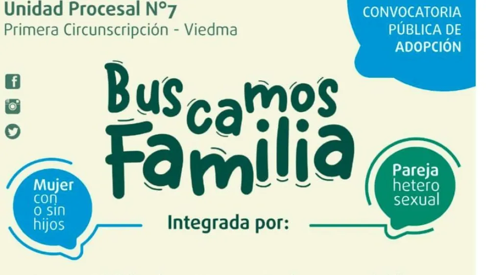 Buscan familia para dos hermanitas: tienen que ser una pareja heterosexual o una madre monoparental